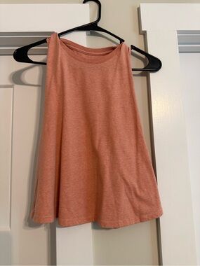Women's Sleeveless Tank Top in Dusty Coral Pink